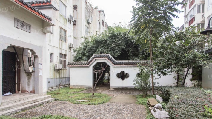 江南庭园外景图