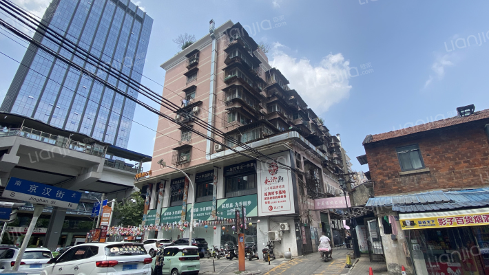 京汉大道商住楼外景图