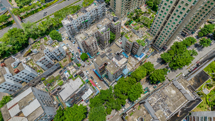 聚福花园一期外景图