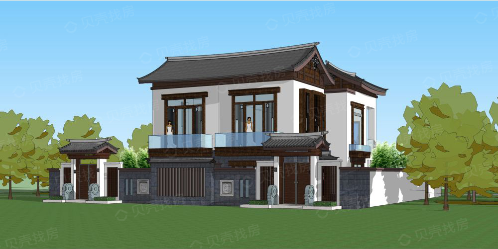 大理悦山海效果图