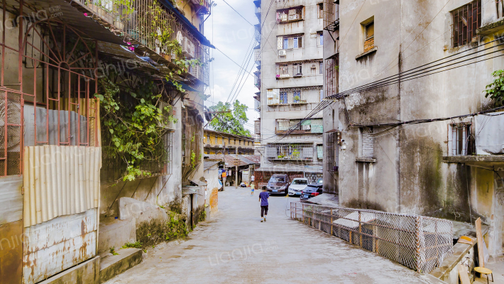 建材小区外景图