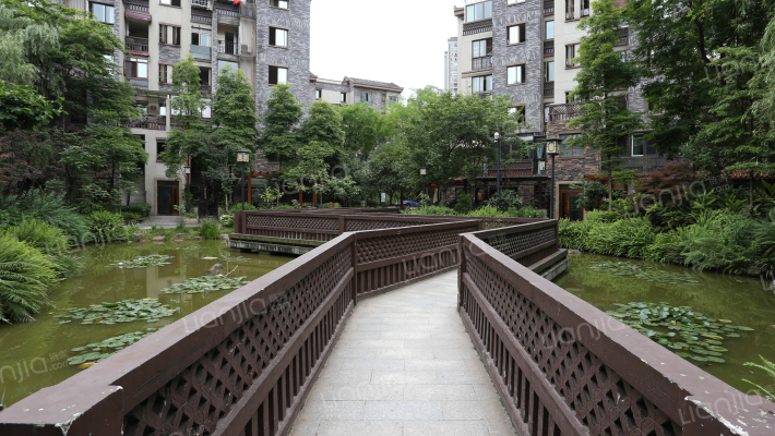 蓝谷小镇外景图