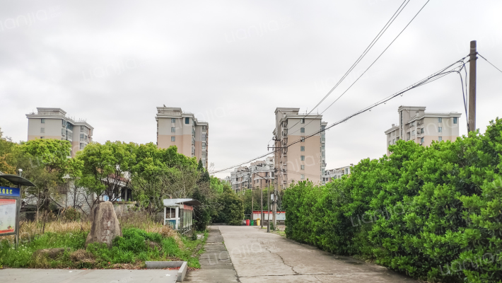 白马湖小区孔雀苑外景图