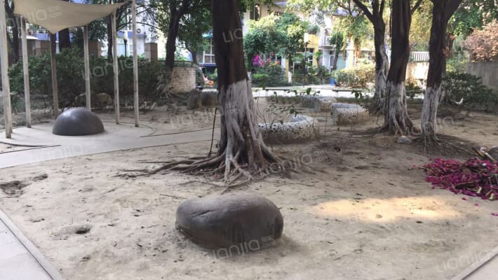 蓝色空间蓝亭外景图