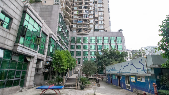 华竹花园外景图