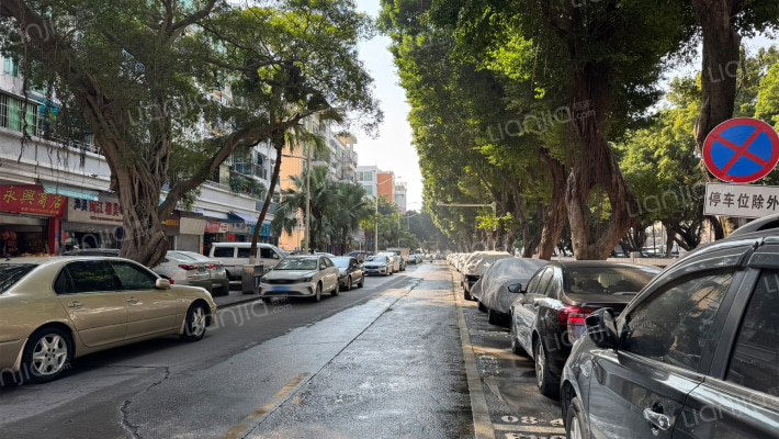 岐山南路商业街南街外景图