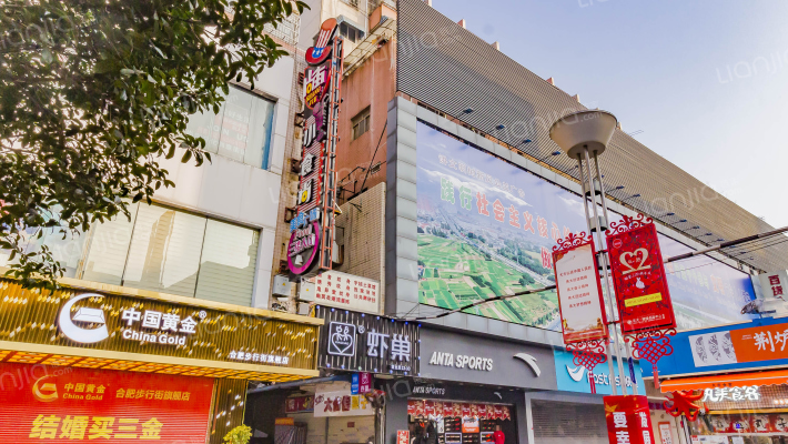 淮河路步行街外景图