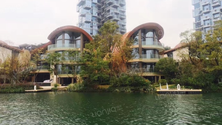 麓湖生态城蓝花屿外景图