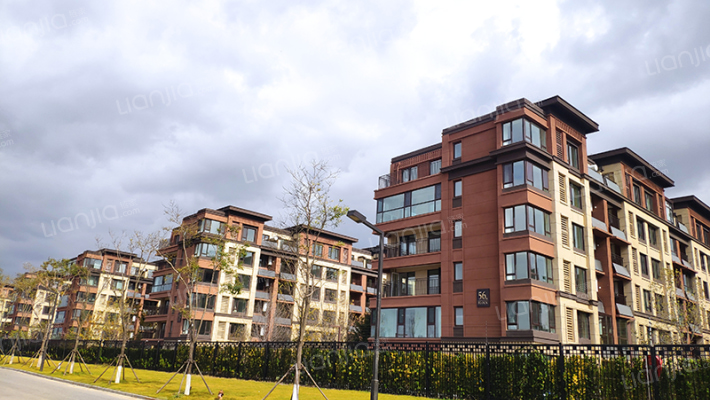 龙湖九里晴川外景图