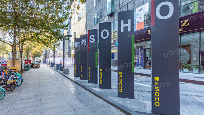 朝外SOHO外景图