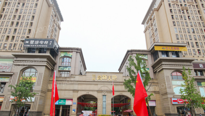 龙城高新天地外景图