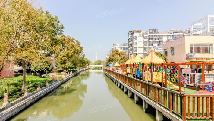 华亭新家银杏苑外景图