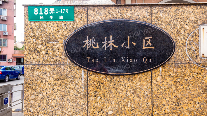 桃林小区外景图