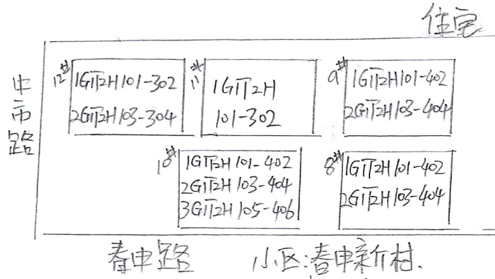 春申新村外景图