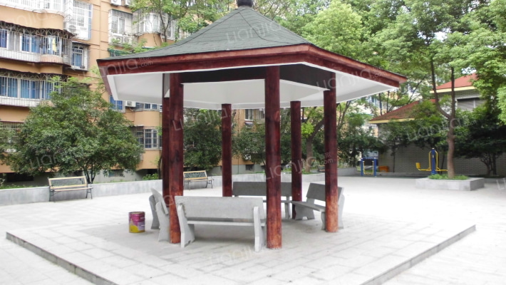 大关西六苑外景图