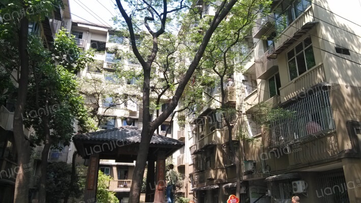 嘉陵桥西村外景图