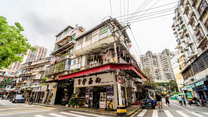 溪岸社区外景图