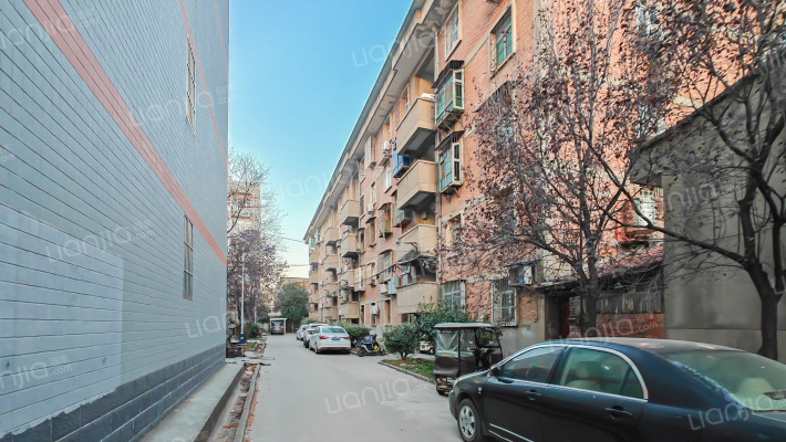 长安造纸总厂家属院外景图