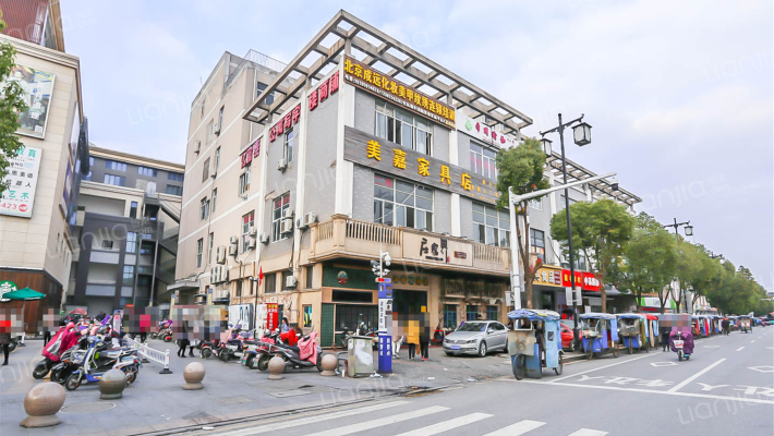 甫里街公寓楼外景图