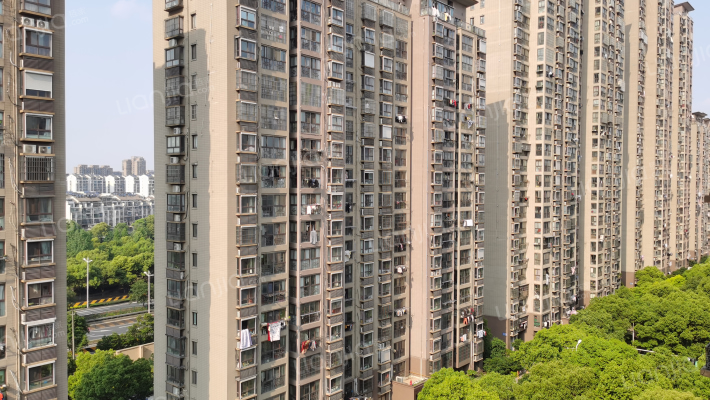 华夏泉绅永利花苑外景图