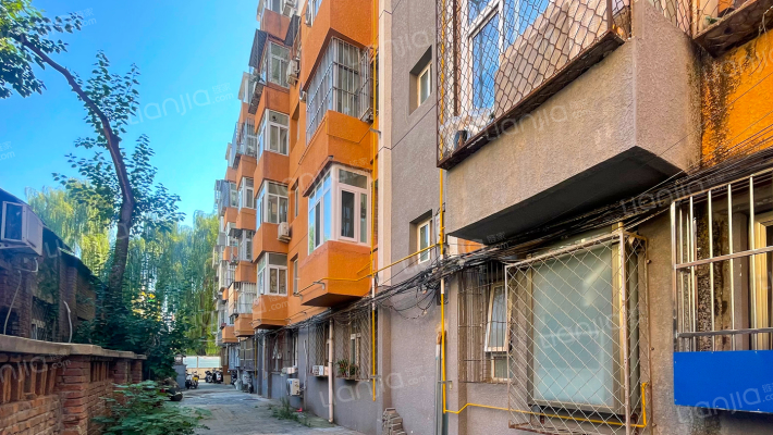 粮食和物资储备局及饲料公司宿舍楼外景图