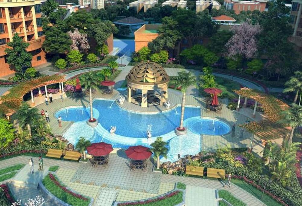 锦阳凯悦春天效果图