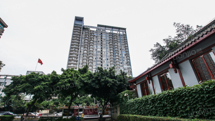 城市阳光外景图