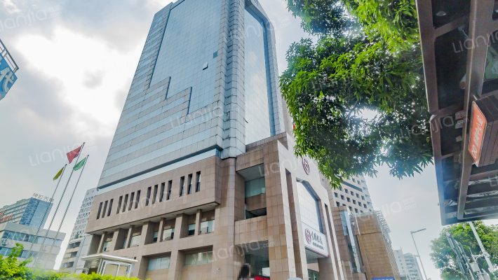 中银大厦外景图