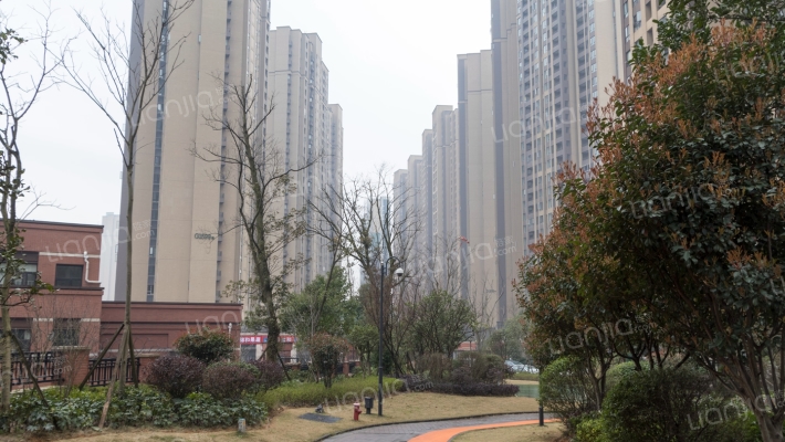 金地自在城外景图