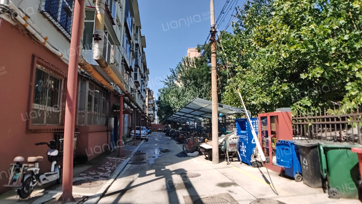 焦化厂宿舍外景图