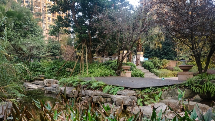 康田漫城外景图