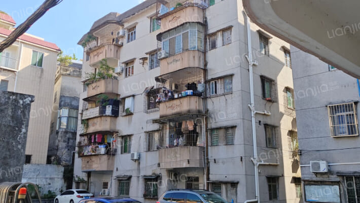 人民银行堑头宿舍外景图