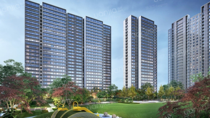 绿城沁园外景图