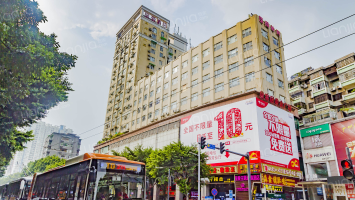 威力达大厦外景图