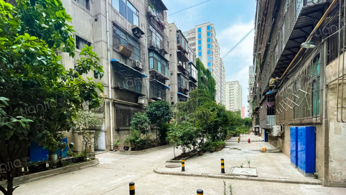 陕西省纺织品进出口公司家属院外景图