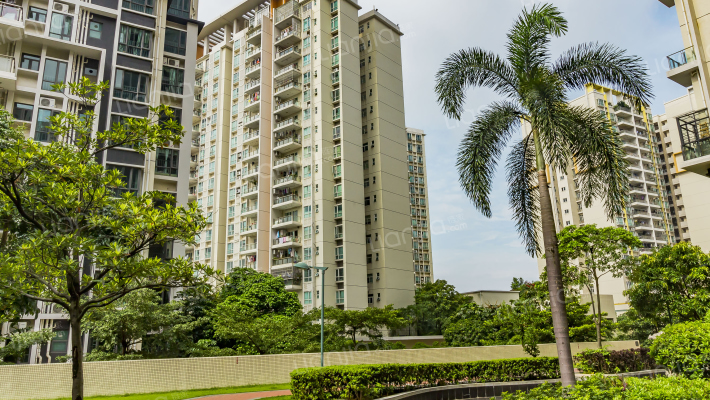 华夏新城外景图