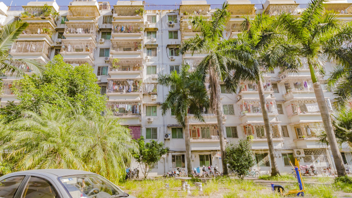 黄金山村外景图