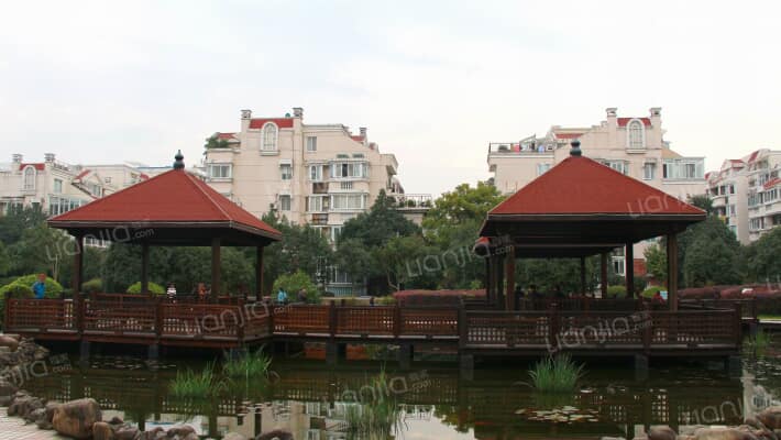 湖畔花园太子苑外景图