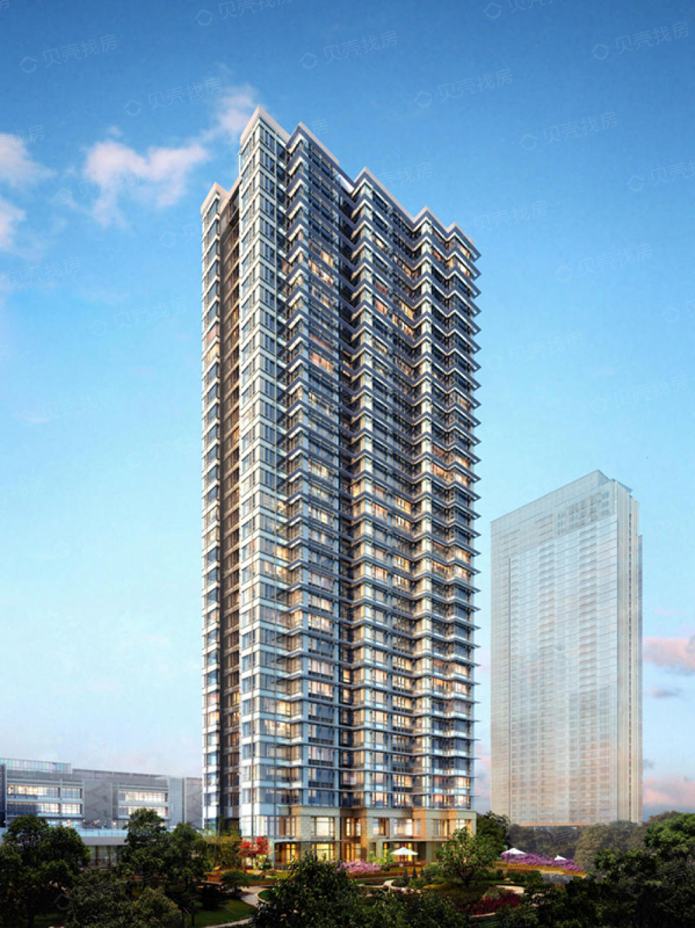 【高尚领域_武汉高尚领域楼盘】实景图相册-武汉贝壳新房