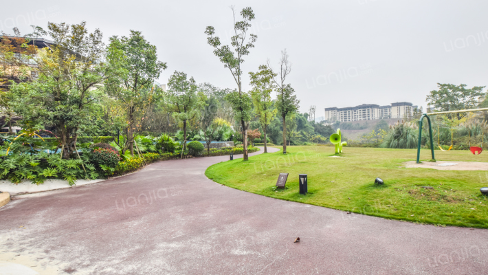 龙湖小庭大院外景图