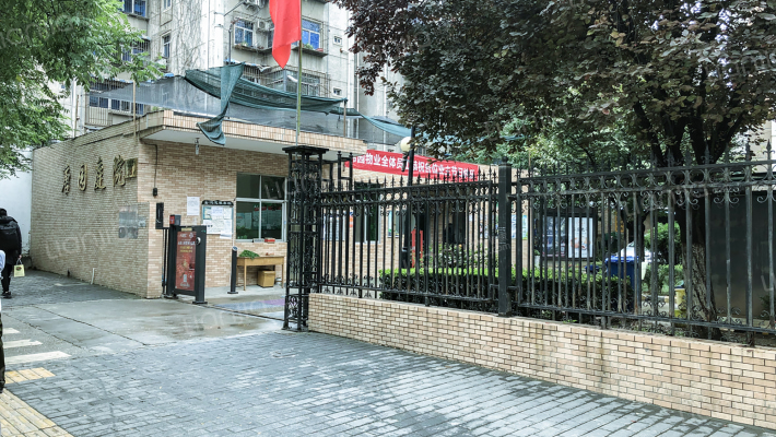 唐园庭院外景图