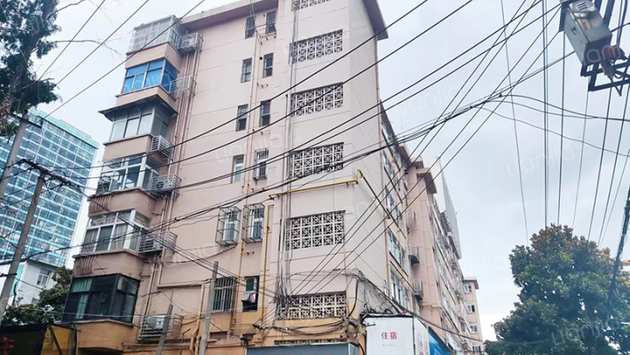 阜阳路人大楼恢复楼外景图