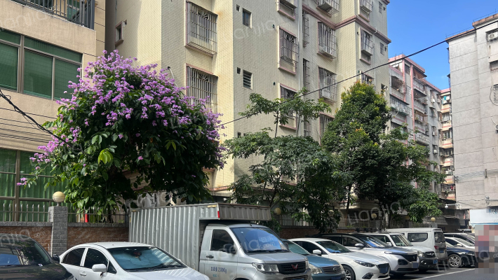 边检站住宅楼外景图