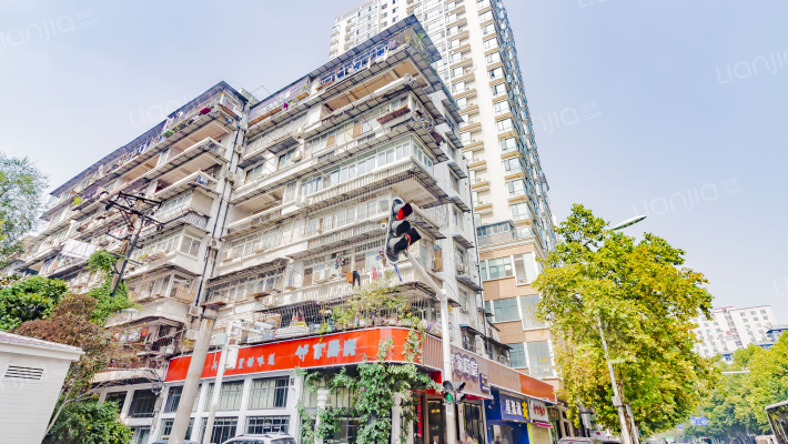 武汉市人大机关宿舍外景图