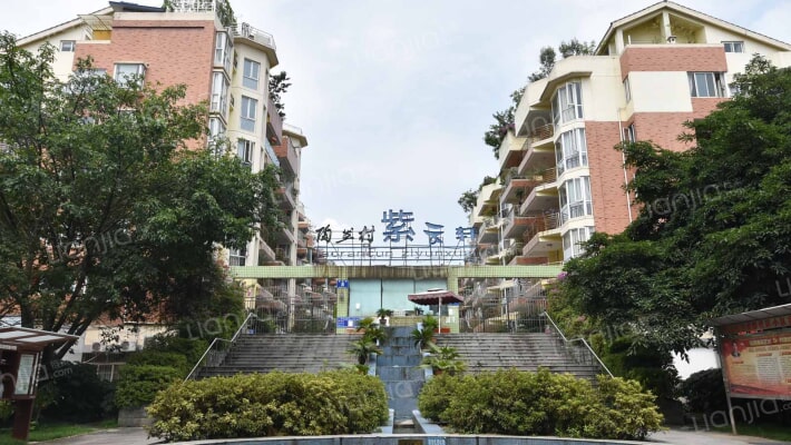 陶然村紫云轩外景图