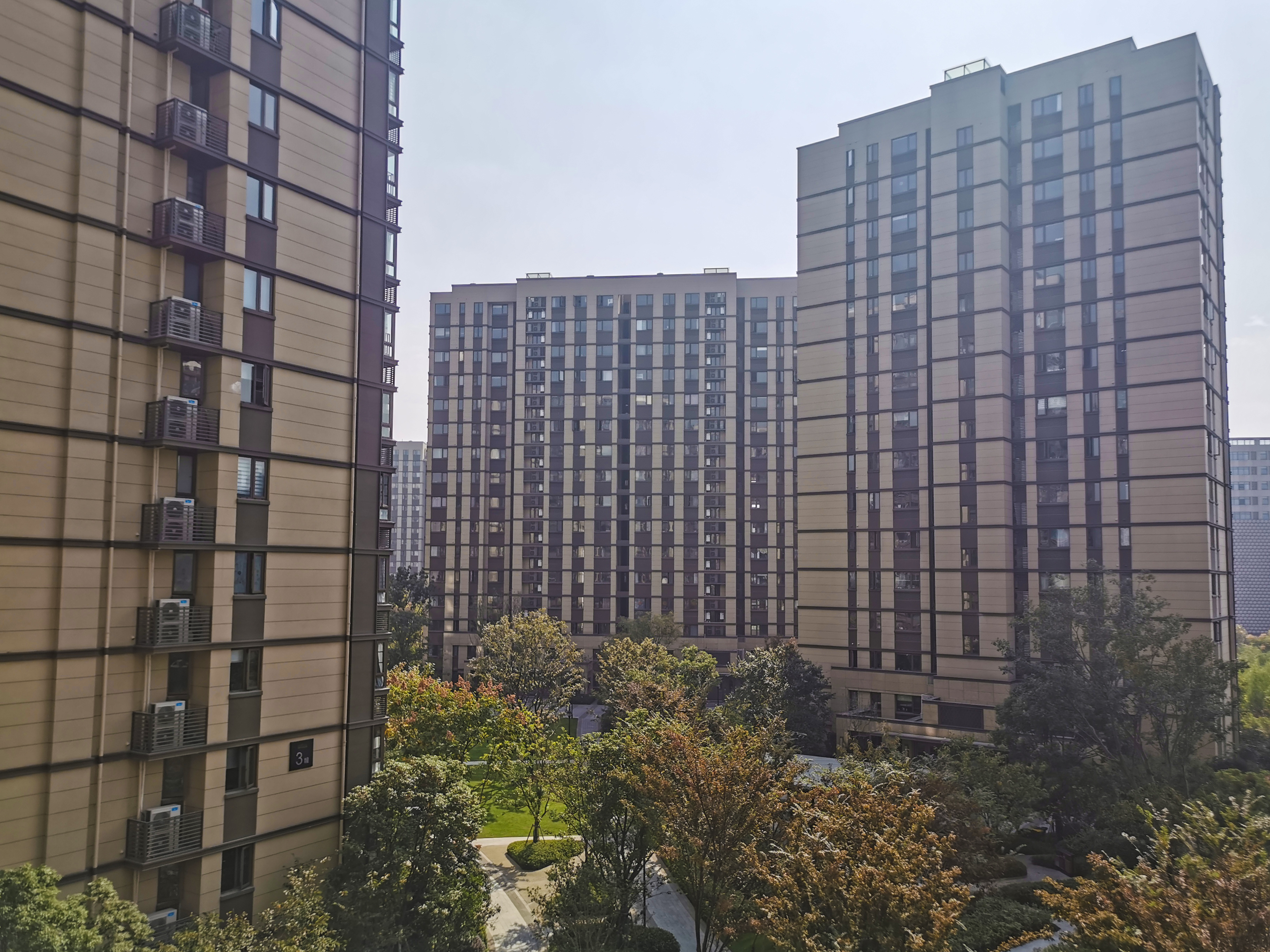 万科中央公园小区实景 2