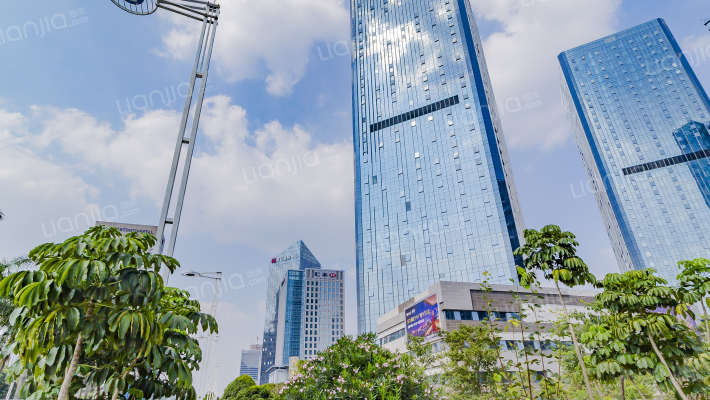 富力国际金融中心外景图