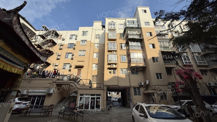 新龙县林产品公司宿舍外景图