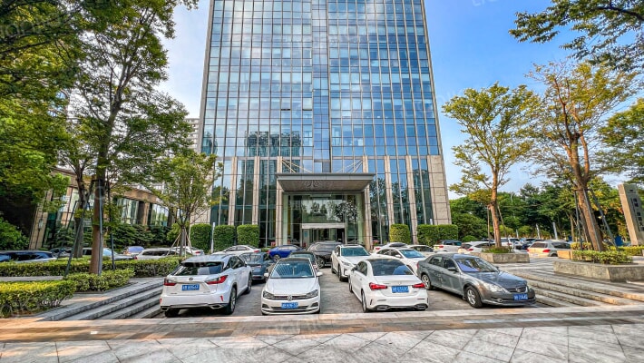 绿园大厦外景图