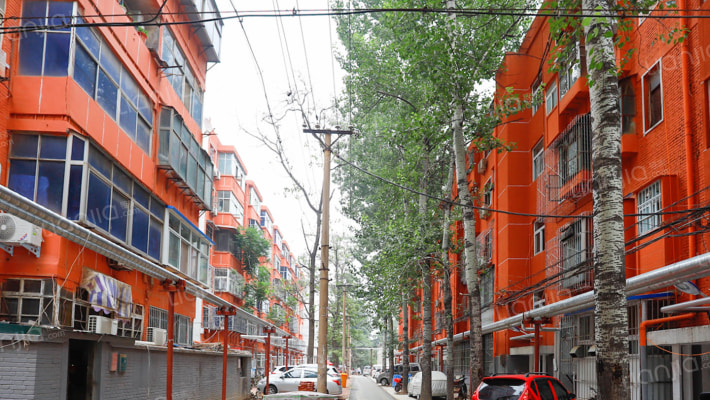 汝河小区外景图